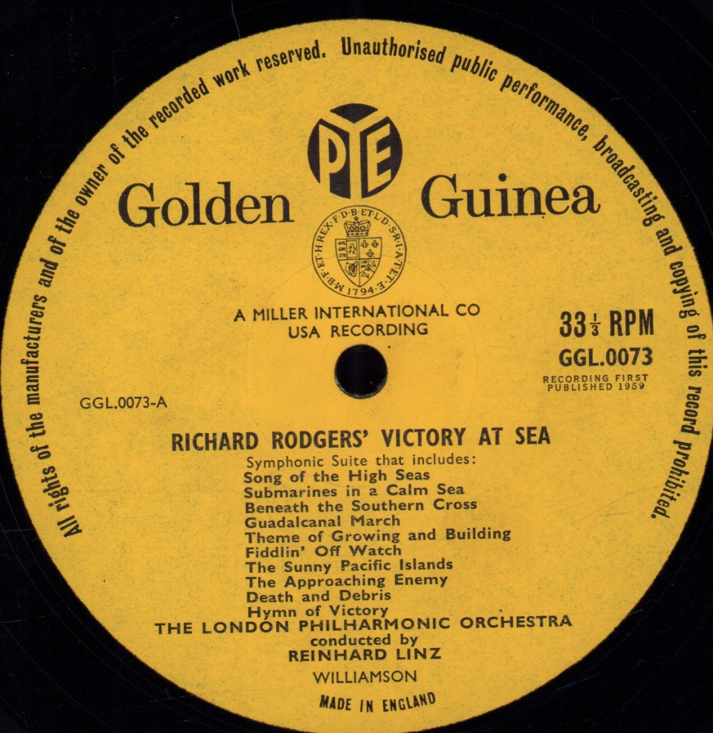 Robert Russell Bennett - Richard Rodgers' Victory At Sea - Lp