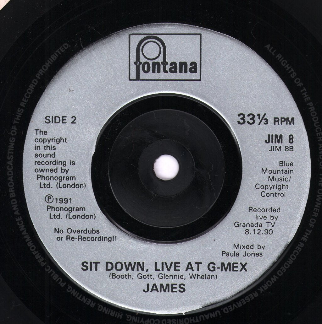 James - Sit Down - 7 Inch