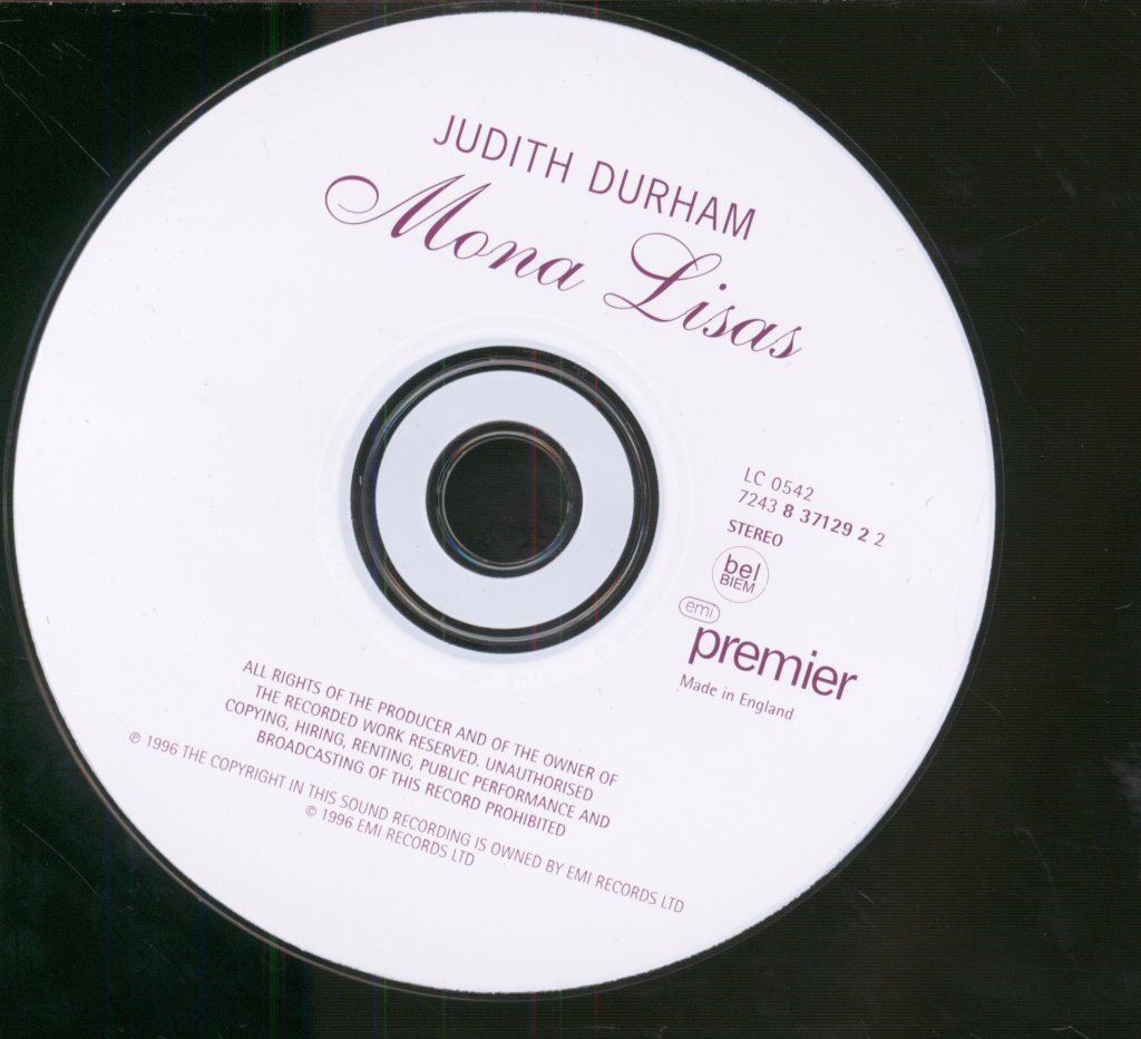Judith Durham - Mona Lisas - Cd