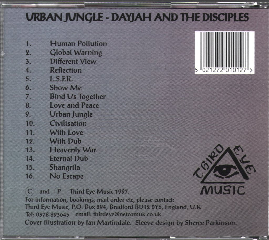 Dayjah And The Disciples - Urban Jungle - Cd