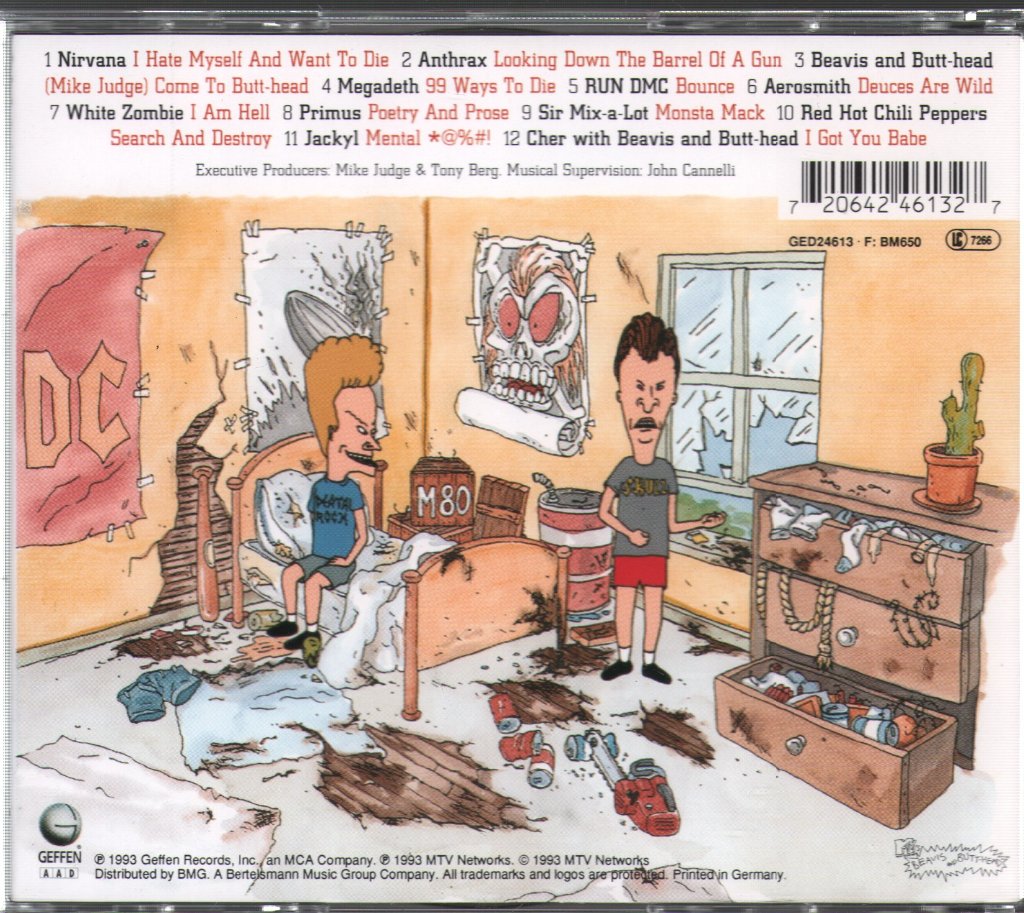 Various Artists - Beavis And Butt-Head Experience - Cd