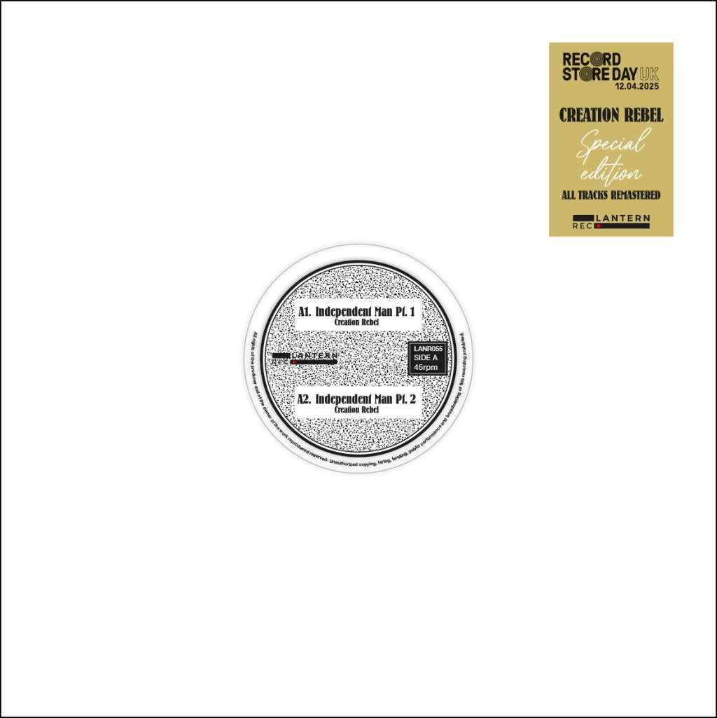 Creation Rebel - Independent Man / Creation Rebel (RSD2025) - 12 Inch