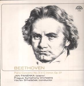 Jan Panenka / Vaclav Smetacek / Prague Symphony Orch. - Beethoven - Piano Concerto No.3 In C Minor - Lp