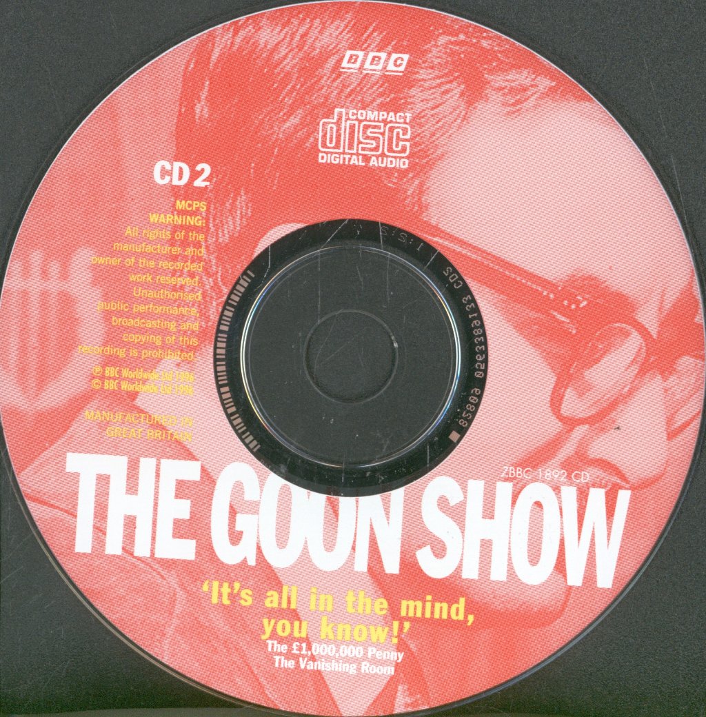 Goons - Volume 13 "It's All In The Mind You Know!" - Double Cd