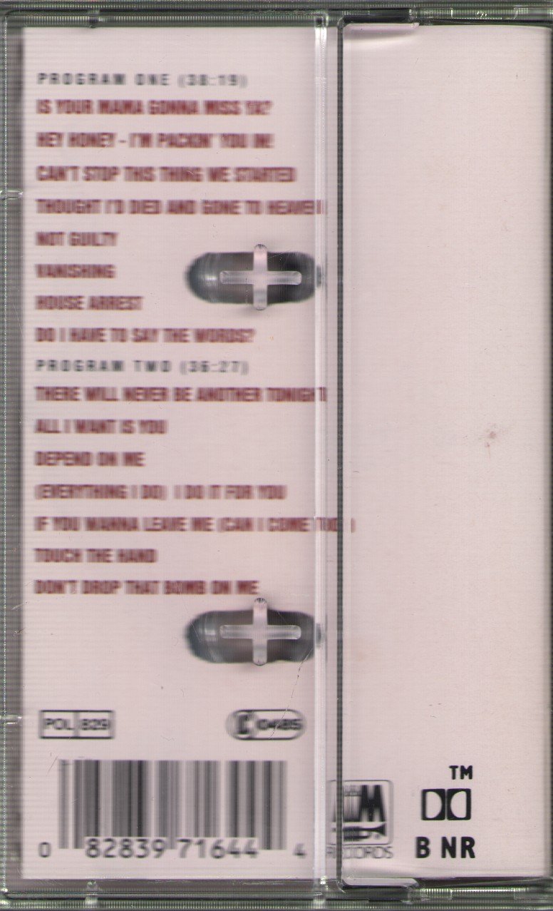 Bryan Adams - Waking Up The Neighbours - Cassette