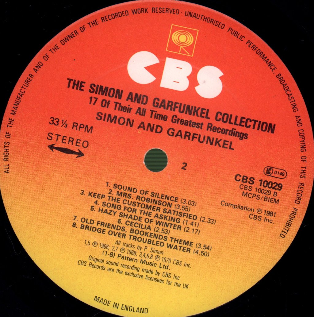 Simon And Garfunkel - Collection - Lp