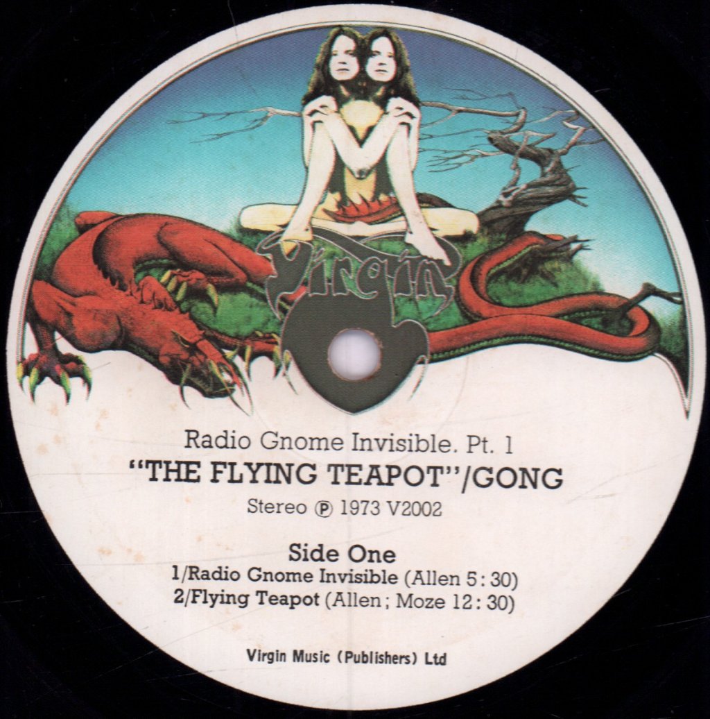 Gong - Flying Teapot - Lp