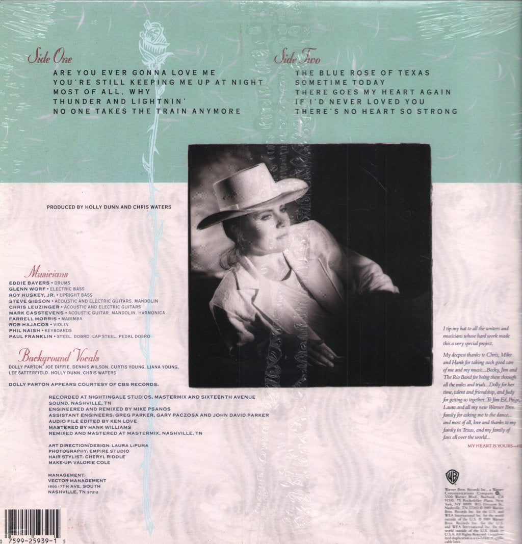 Holly Dunn - Blue Rose Of Texas - Lp