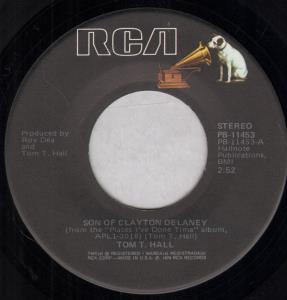 Tom T. Hall - Son Of Layton Delaney - 7 Inch
