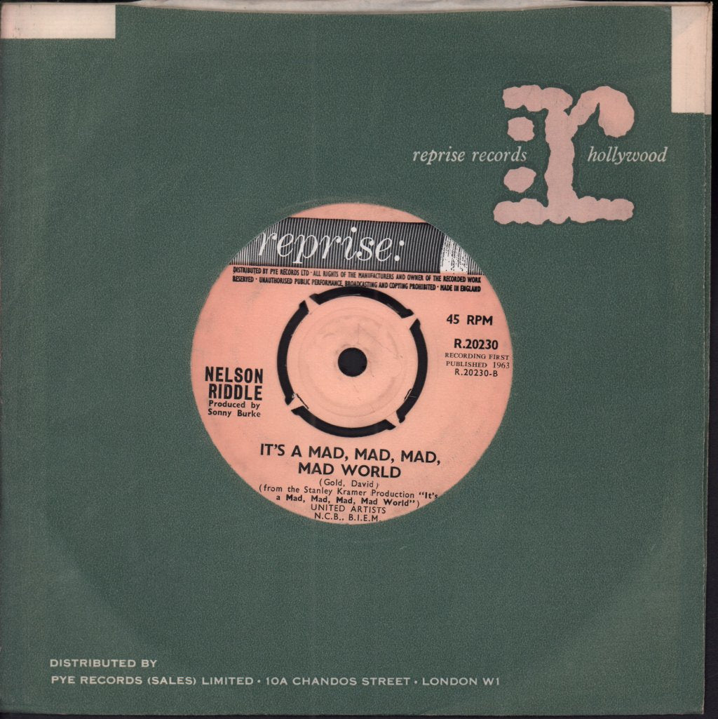 Nelson Riddle - My Special Dream - 7 Inch