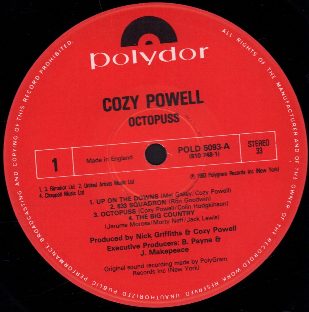 Cozy Powell - Octopuss - Lp