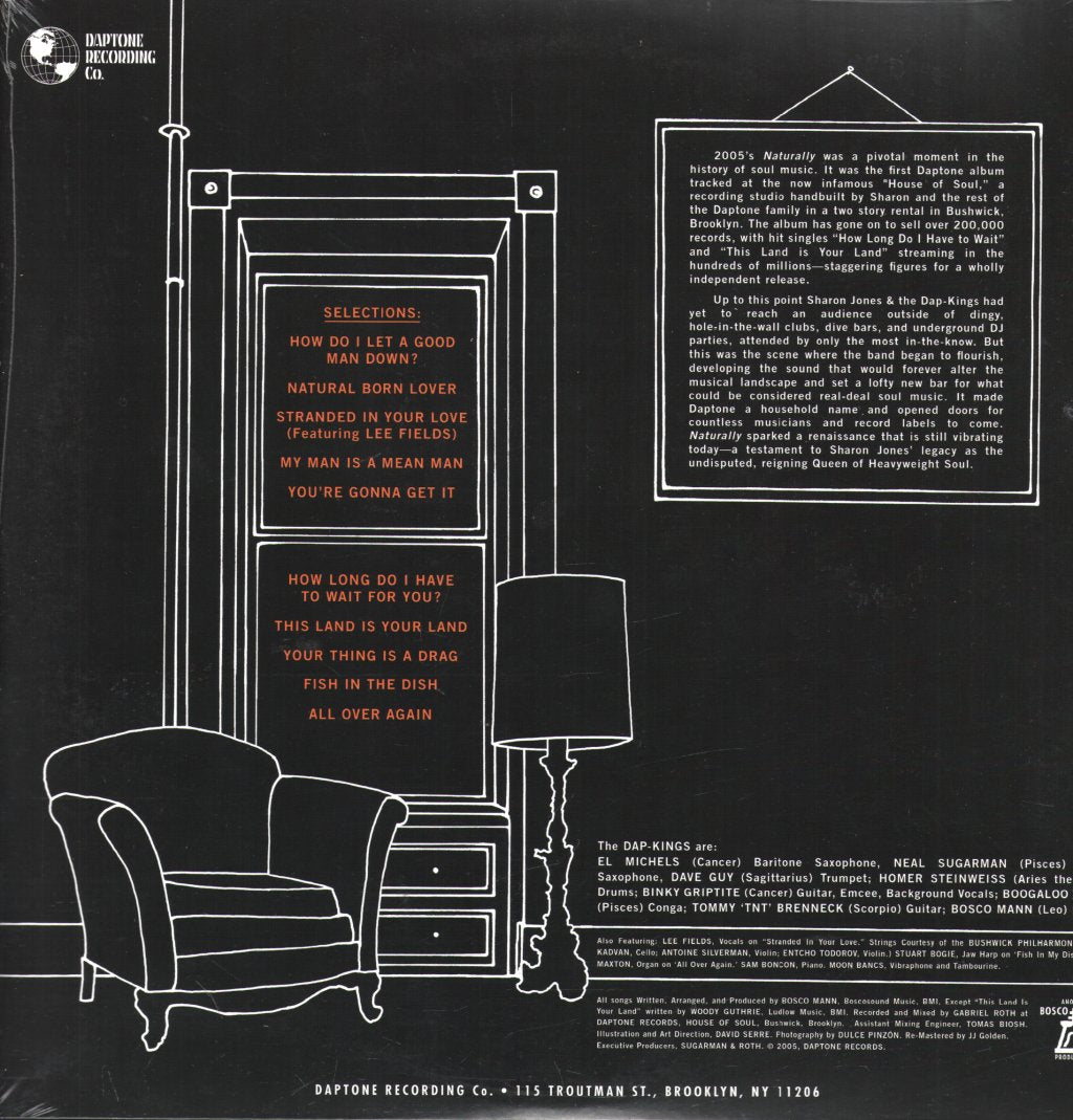 Sharon Jones & The Dap-Kings - Naturally - Double Lp