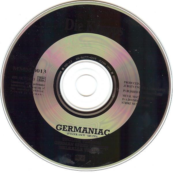 Die Krupps - Germaniac - Cd