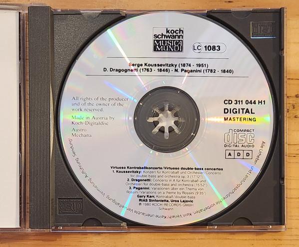 Gary Karr, Radio-Symphonie-Orchester Berlin - Virtuose Kontrabaßkonzerte - Cd