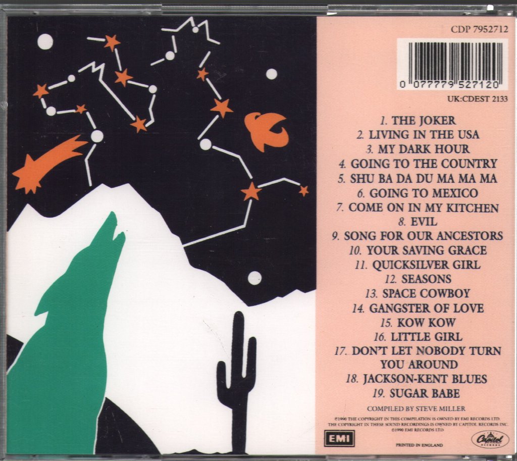 Steve Miller Band - Best Of 1968 - 1973 - Cd