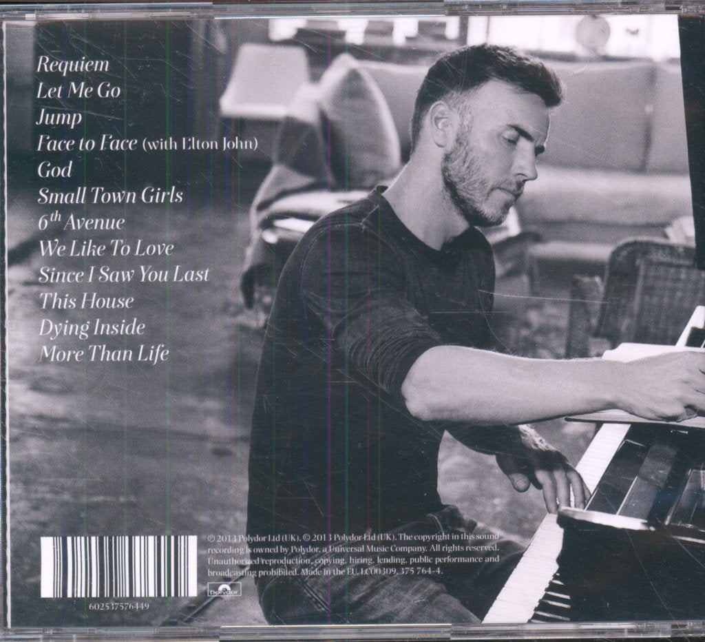 Gary Barlow - Since I Saw You Last - Cd