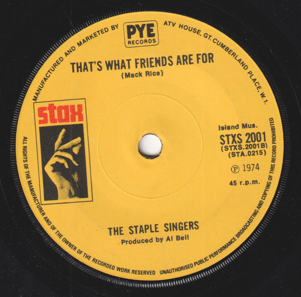 Staple Singers - City In The Sky - 7 Inch