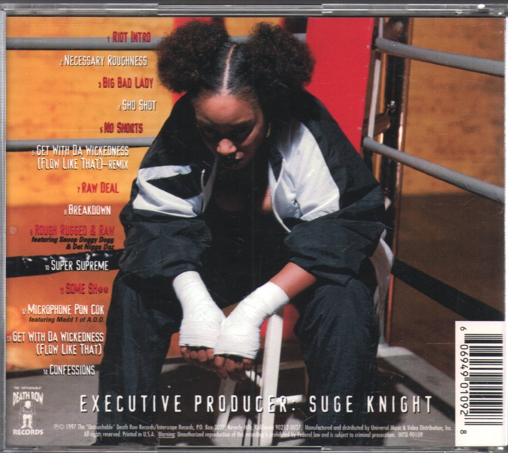 Lady Of Rage - Necessary Roughness - Cd