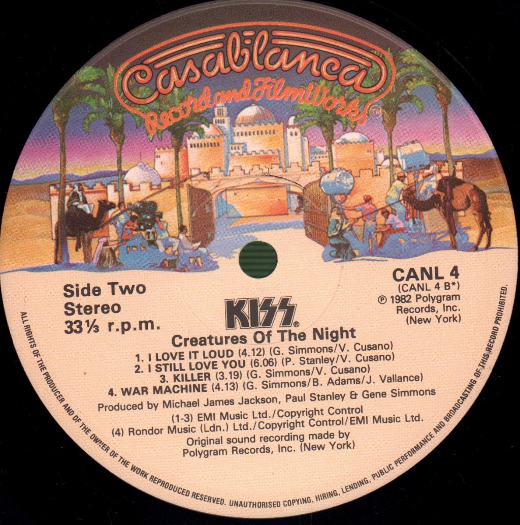 Kiss - Creatures Of The Night - Lp