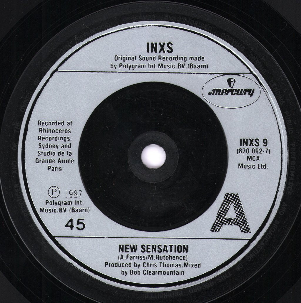 INXS - New Sensation - 7 Inch