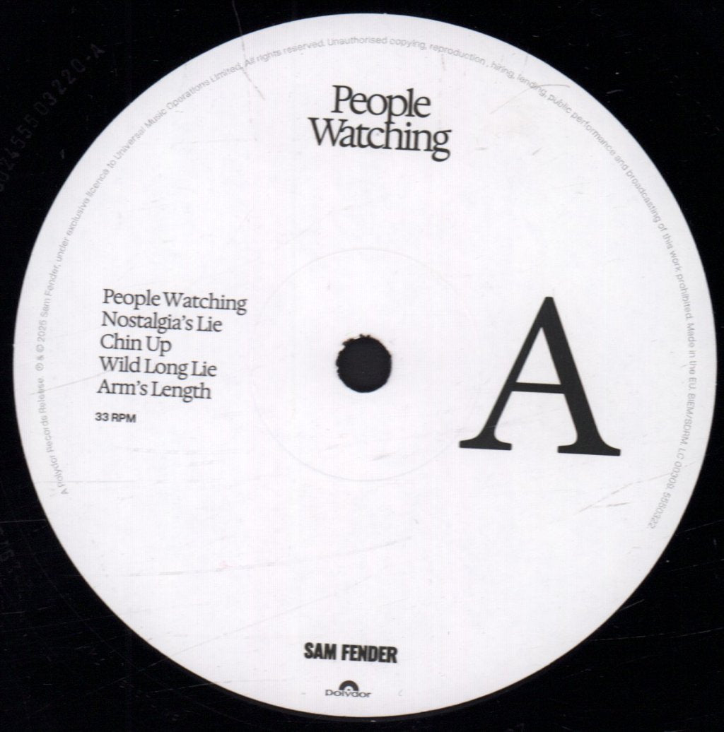 Sam Fender - People Watching - Lp