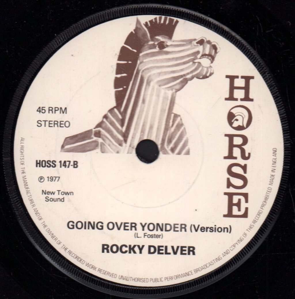 Rocky Delvar - Going Over Yonder - 7 Inch