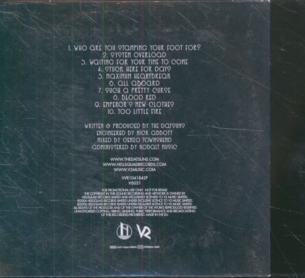 Datsuns - Smoke & Mirrors - Cd