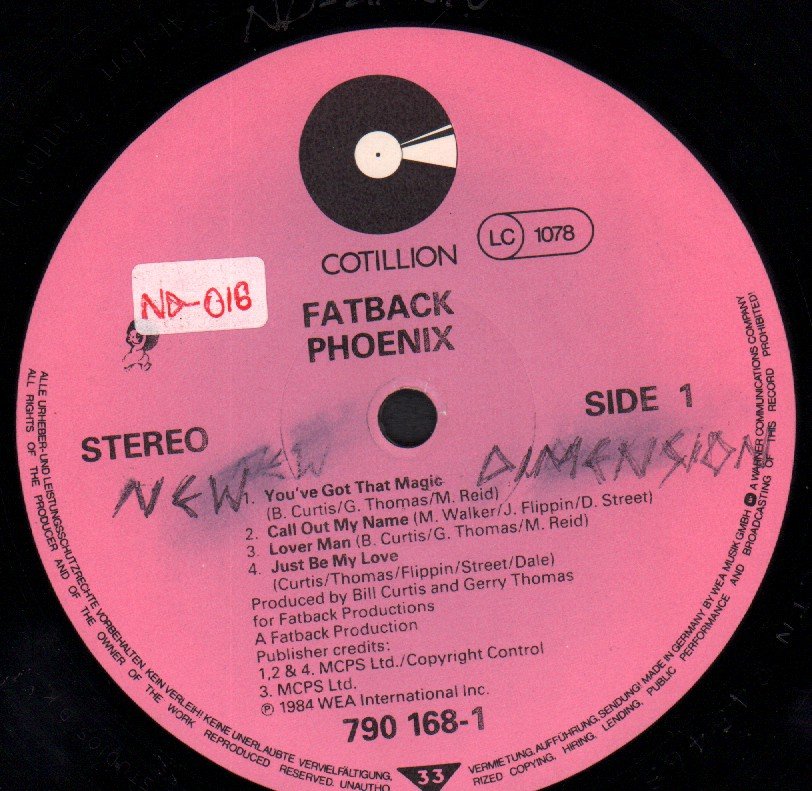 Fatback - Phoenix - Lp