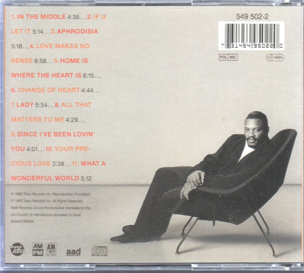 Alexander O'Neal - Love Makes No Sense - Cd