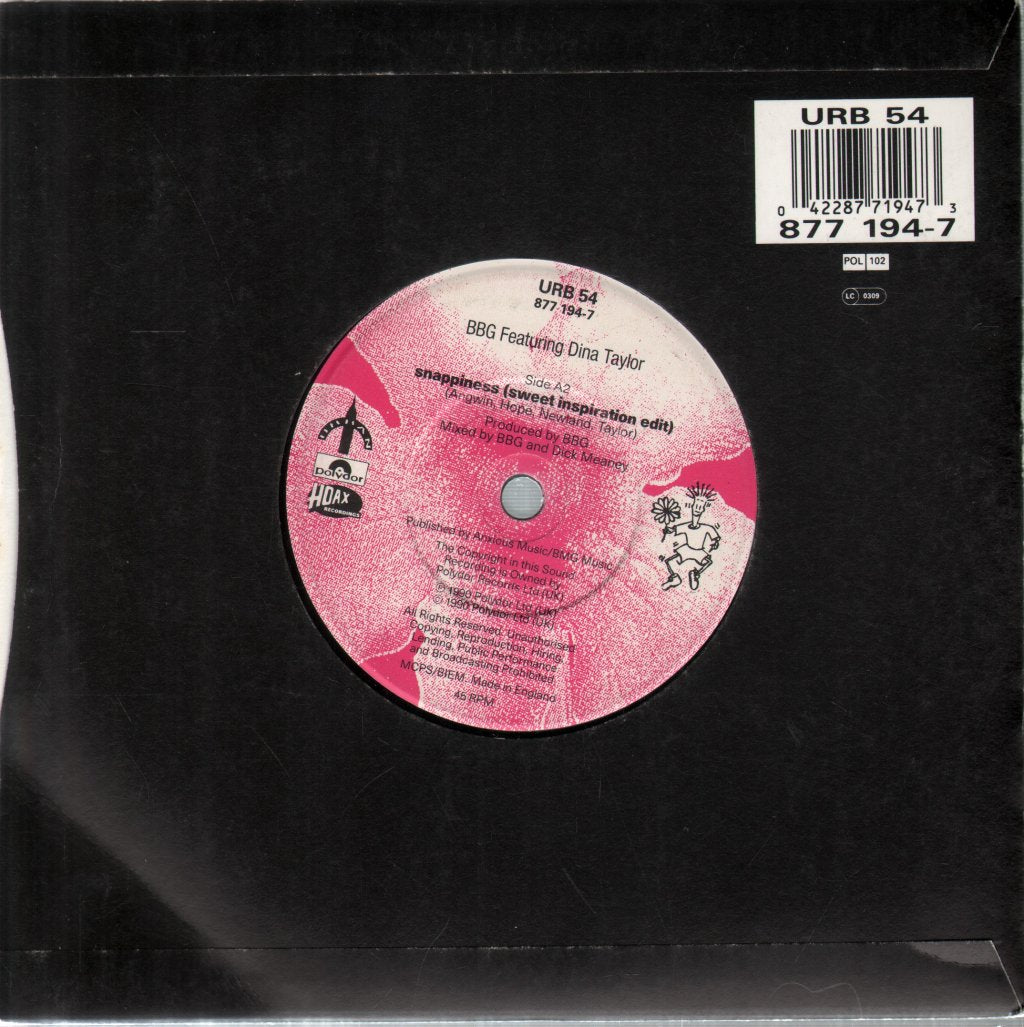 BBG - Snappiness - 7 Inch