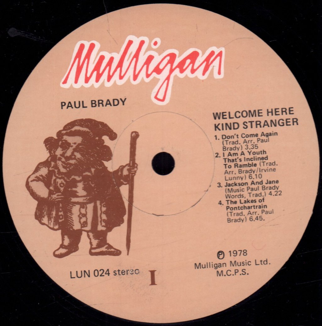 Paul Brady - Paul Brady - Lp