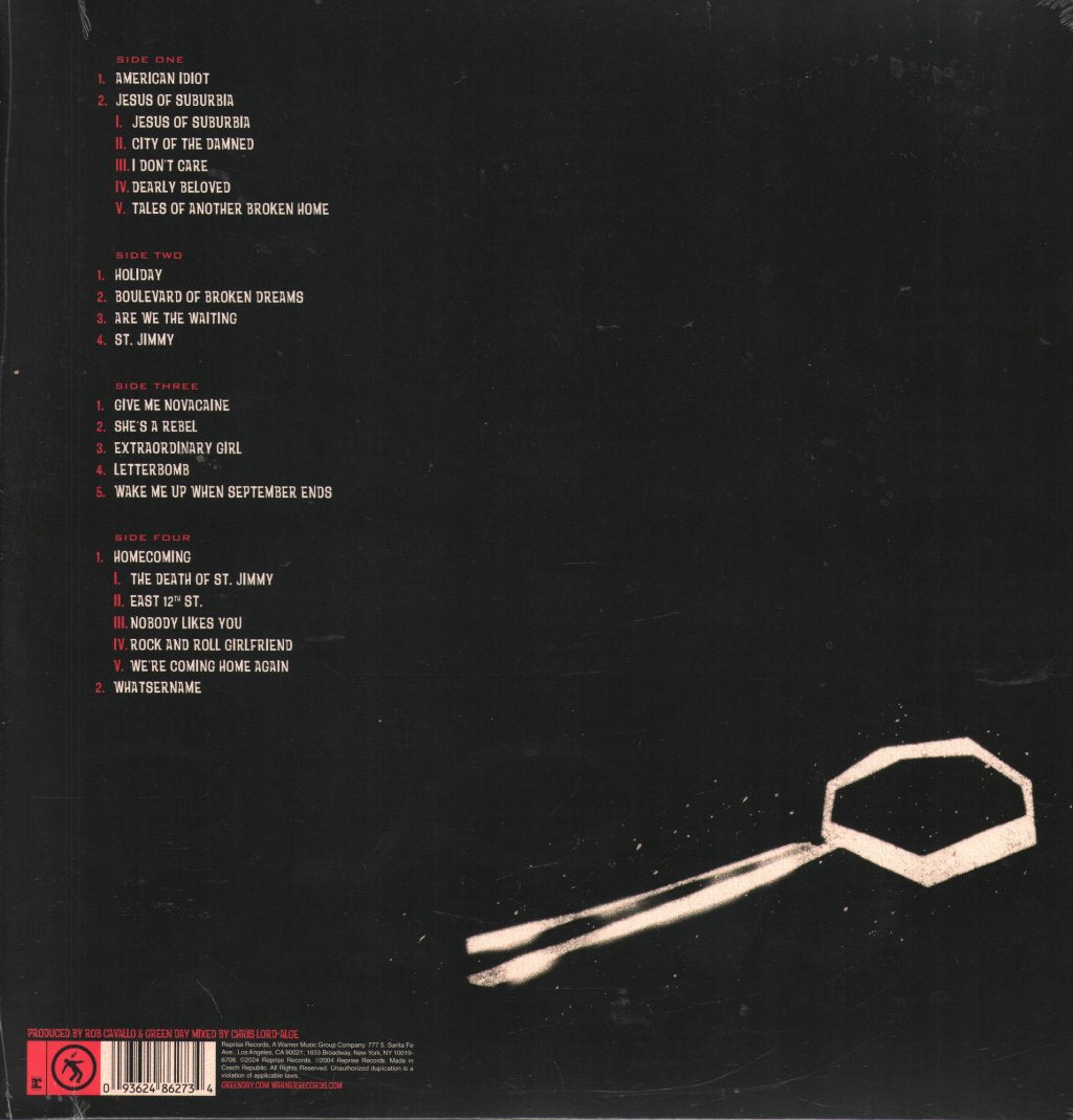 Green Day - American Idiot (20th Anniversary Edition) - Double Lp