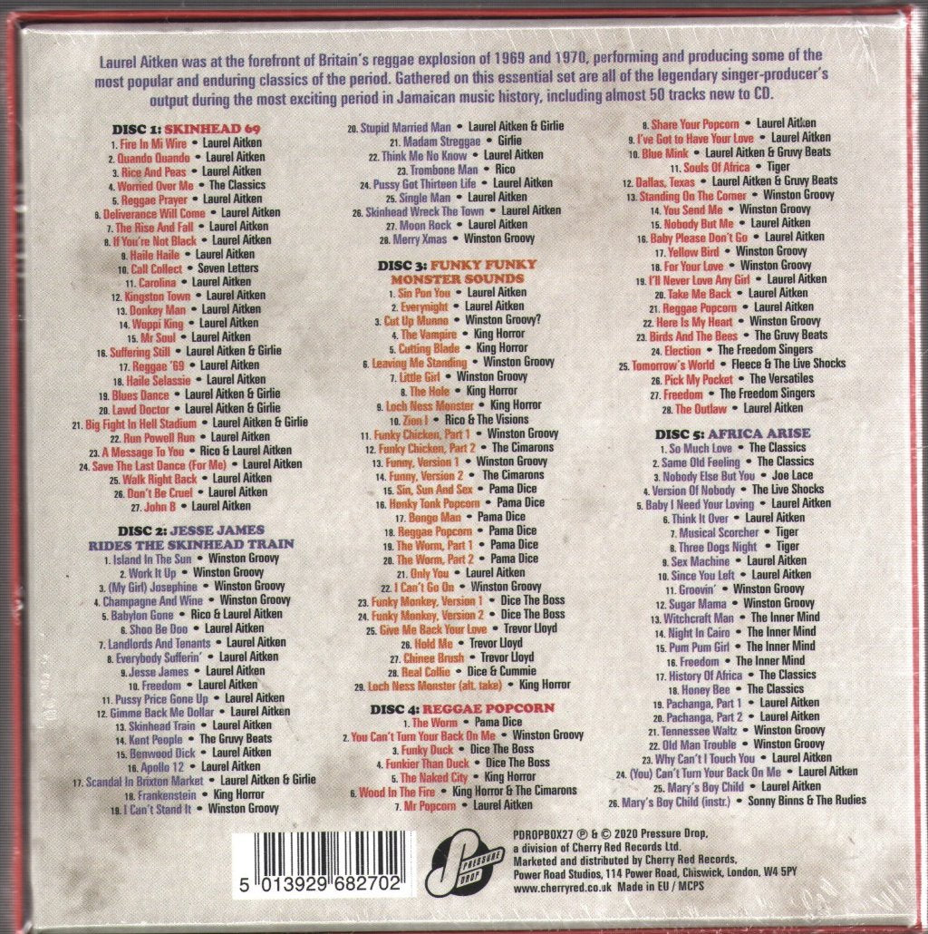 Laurel Aitken - Skinhead Train - Cd Set