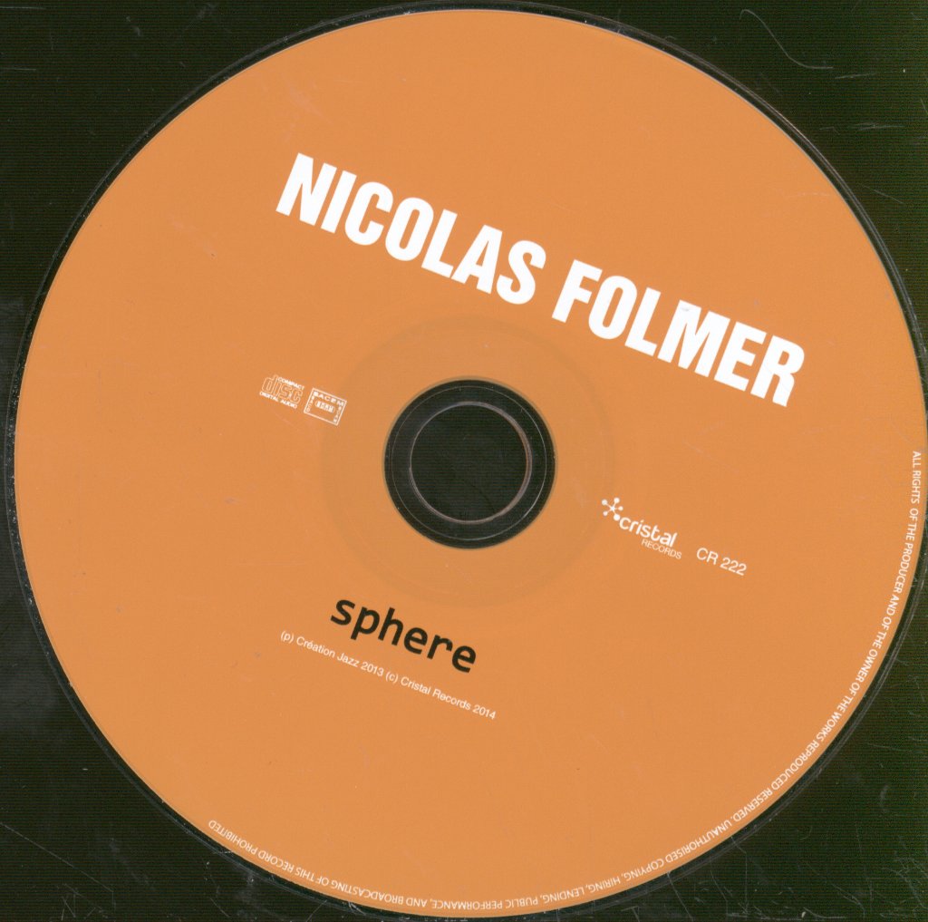 Nicolas Folmer - Sphere - Cd