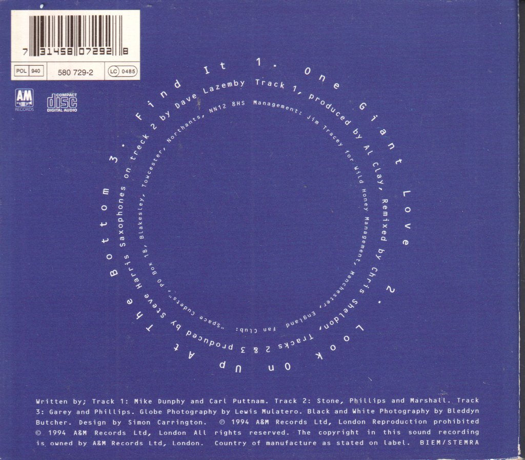 Cud - One Giant Love - Cd