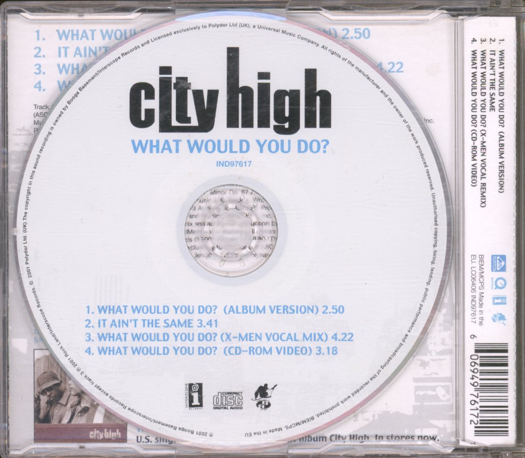 City High - What Would You Do? - Cd
