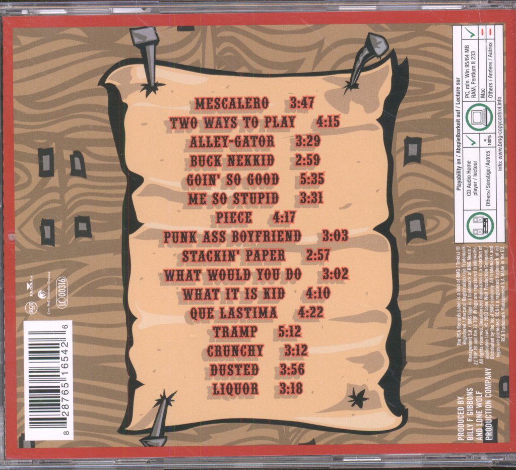 ZZ Top - Mescalero - Cd