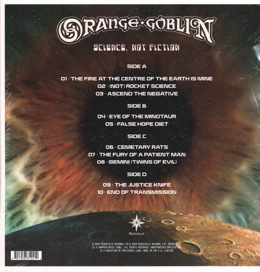 Orange Goblin - Science, Not Fiction - Double Lp