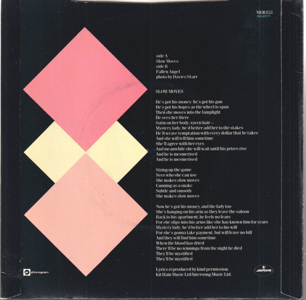 Kit Hain - Slow Moves - 7 Inch
