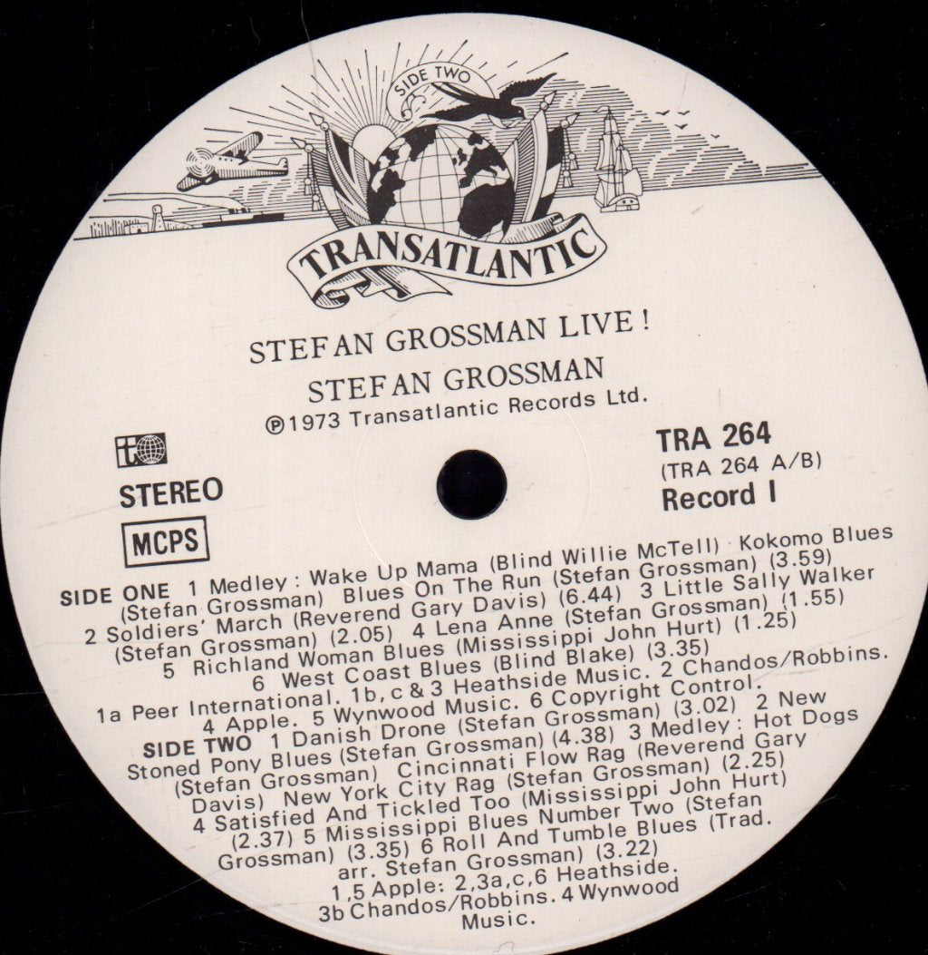 Stefan Grossman - Live - Lp