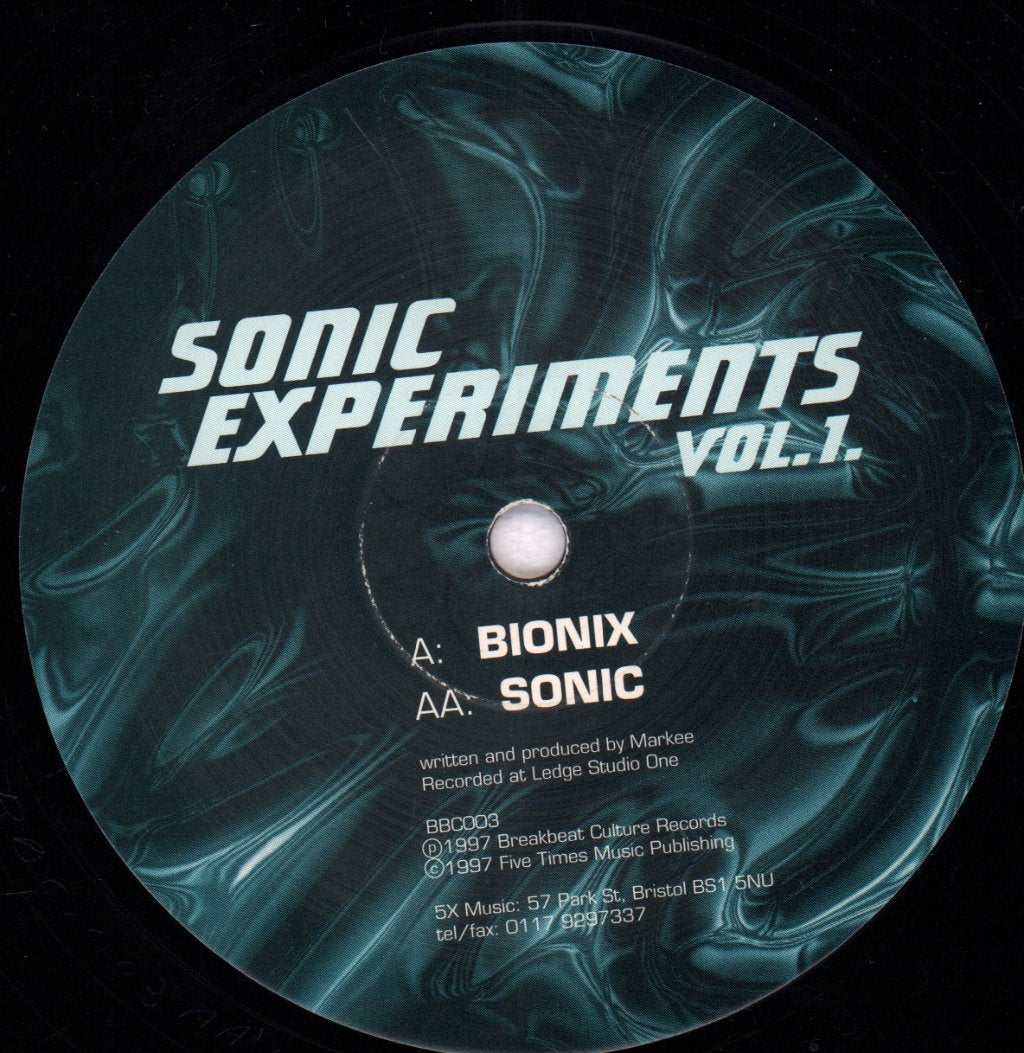 substance - Sonic Experiments Vol. 1 - 12 Inch