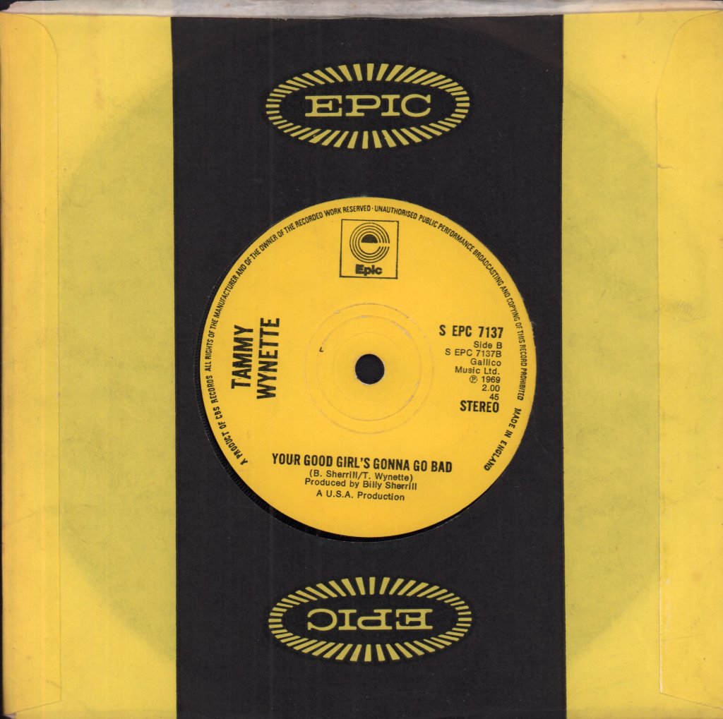 Tammy Wynette - Stand By Your Man - 7 Inch