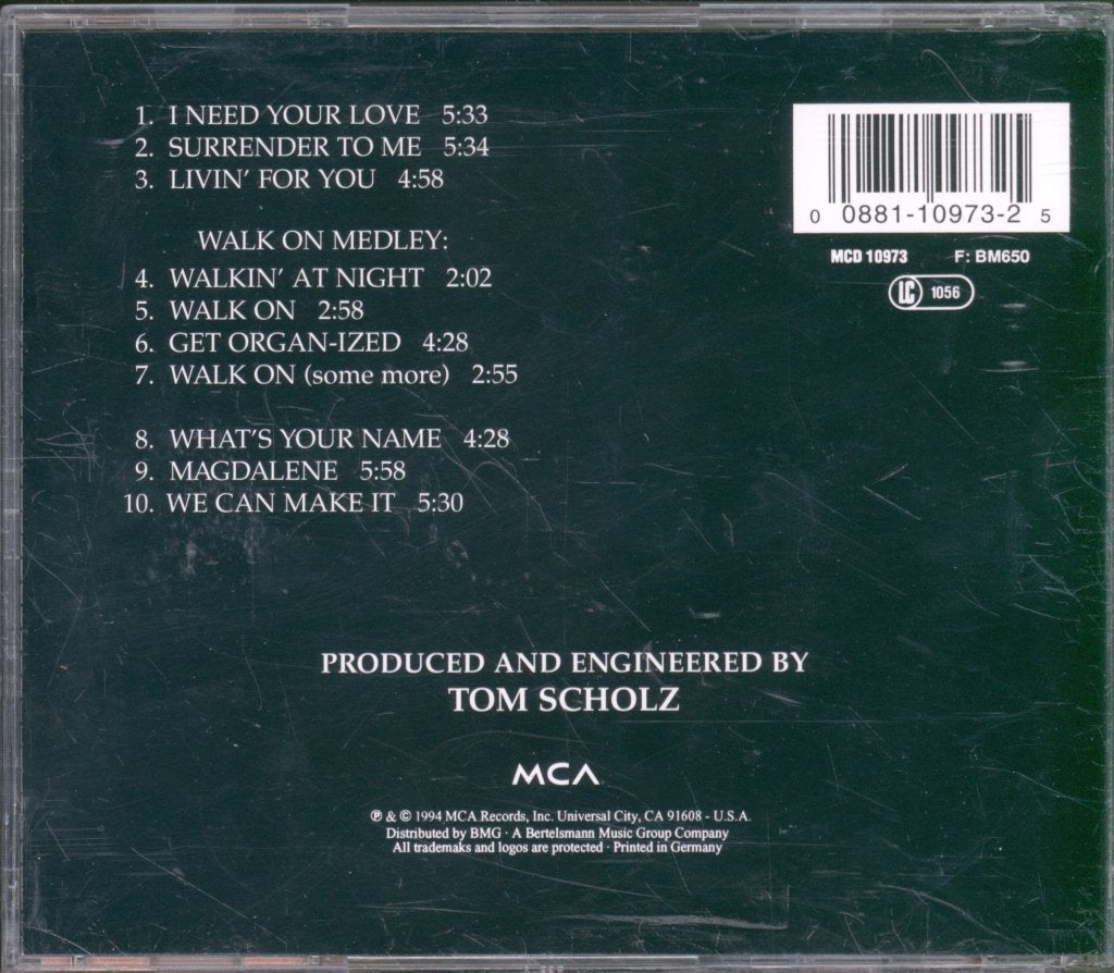 Boston - Walk On - Cd