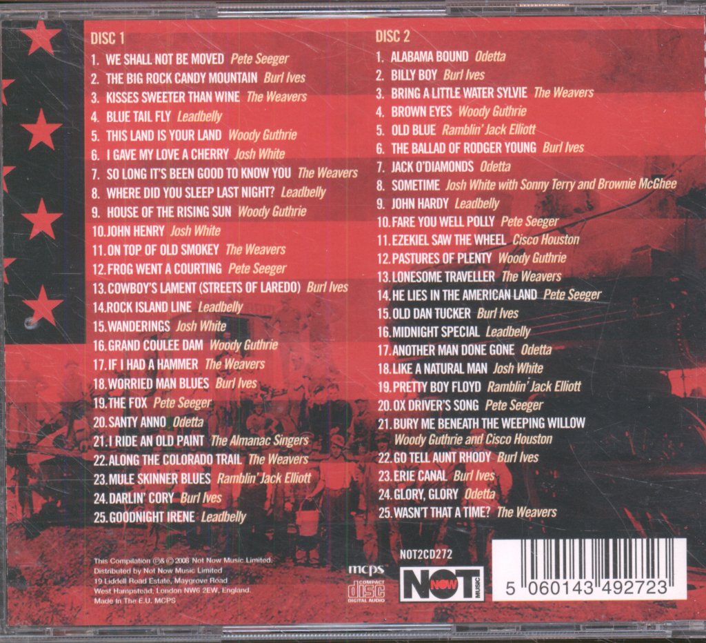 Various Artists - American Folk Anthology - Double Cd