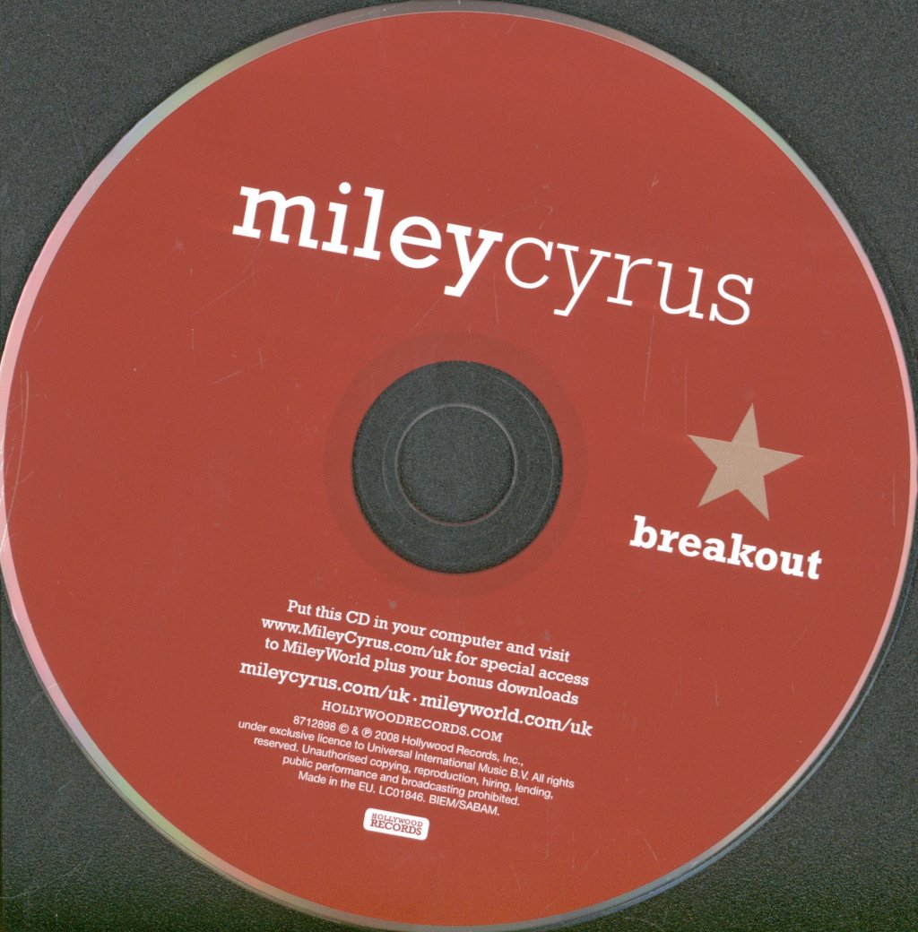 Miley Cyrus - Breakout - Cd