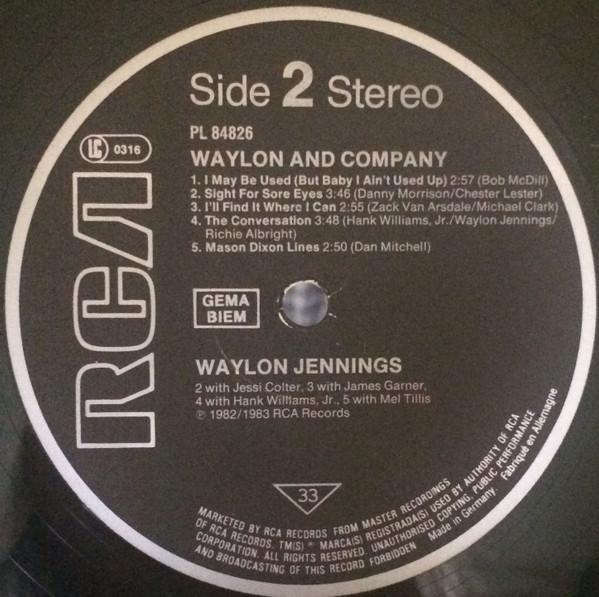 Waylon Jennings - Waylon And Company - Lp