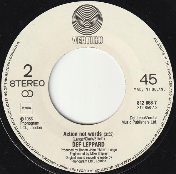 Def Leppard - Rock Of Ages - 7 Inch