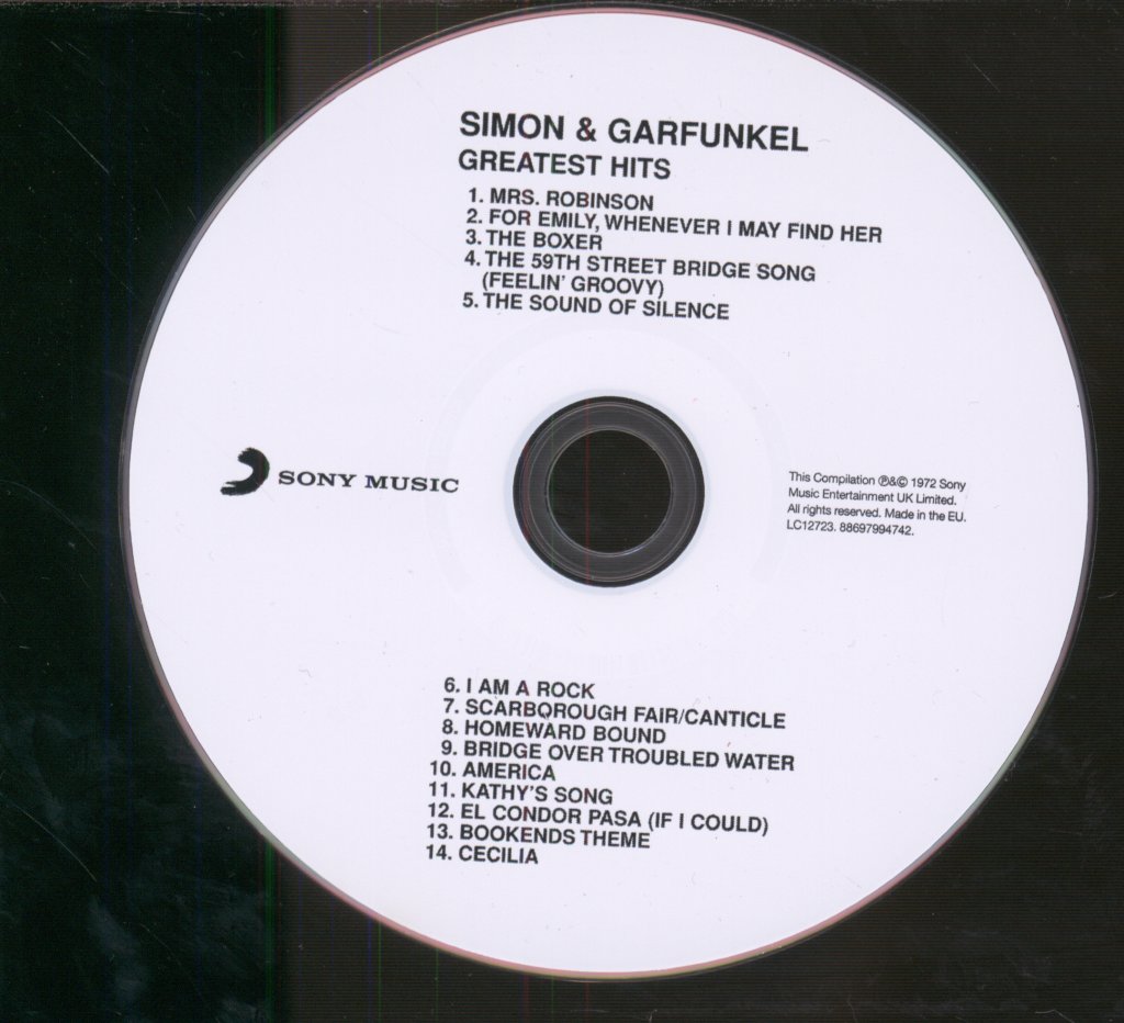 Simon & Garfunkel - Simon And Garfunkel’s Greatest Hits - Cd