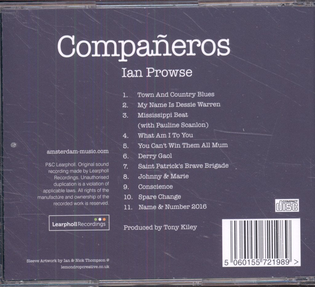 Ian Prowse - Compañeros - Cd