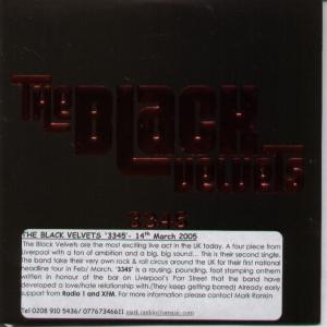 Black Velvets - 3345 - Cd